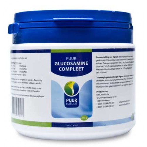 PUUR Glucosamine extra hond 250gr