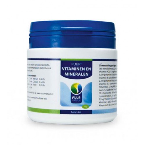 PUUR Vitamine en Mineralen Hond