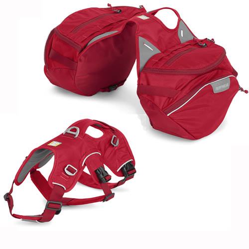 Hondenrugzak Ruffwear Palisades Pack met harnas