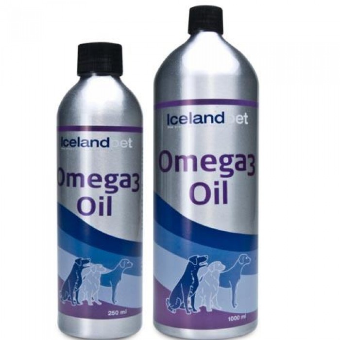 Actief spel voordat Visolie voor honden - Omega 3 250ml Icelandpet, 100% Omega-3 en heeft een  zéér hoge concentratie DHA (414 mg) en EPA (644 mg) per 5 ml .