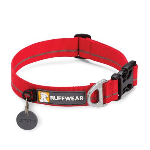 Ruffwear Hoopie collar hondenhalsband rood 