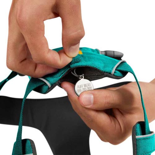 Hondentuig Front Range harness Ruffwear aurora teal